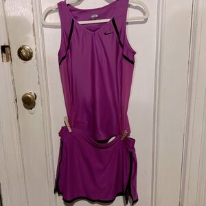 Y2K Vintage Nike Tennis Active Outfit skort tank top matching retro sport set